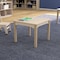 Flash Furniture 23.5 in W, 23.5 in L, 18 in H, Beechwood, Birch Plywood, Beech MK-ME088008-GG - alternate 8